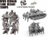 Das Werk DWF016 WWII German Tank Desant Troops 1/16